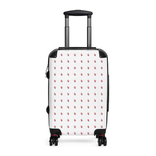 LPP Ventures Suitcase - Small Height, 360-Degree Swivel Wheels, 2 Year Warranty, Polycarbonate Material, Two Inner Pockets, Canvas Print Design