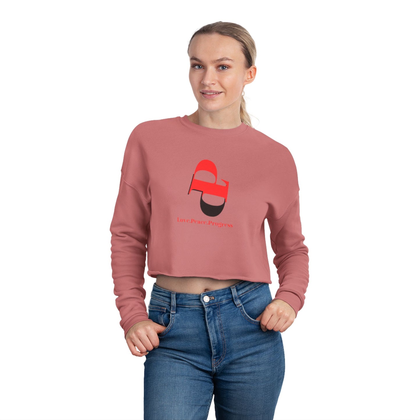 Women's Cropped Sweatshirt - Comfortable Fit, Versatile Style, Ideal for All Seasons Comfy Breathable Womenswear Smooth Fabric Everyday